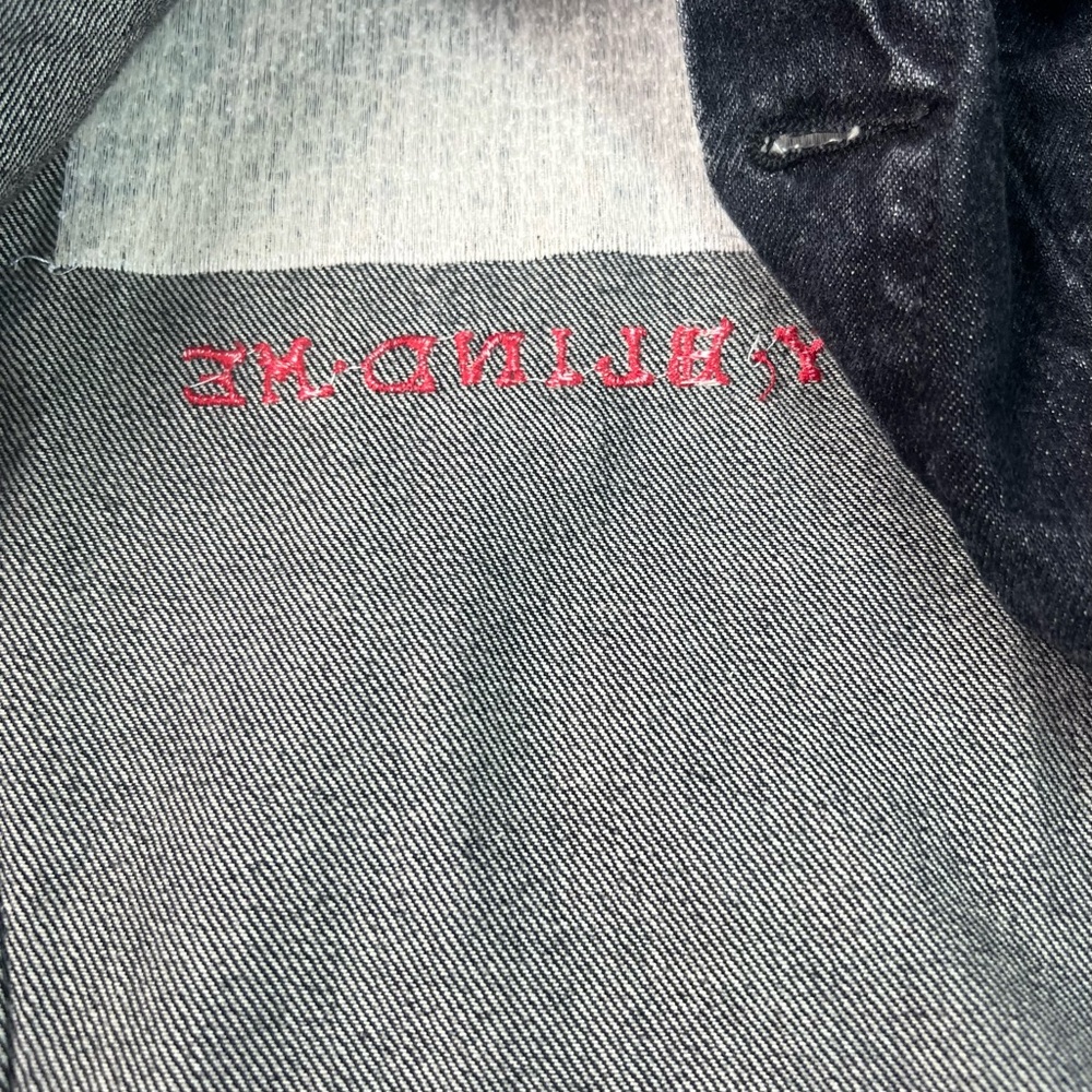 Adaptation Black Roxy Distressed Denim Jacket - Picture 13 of 16